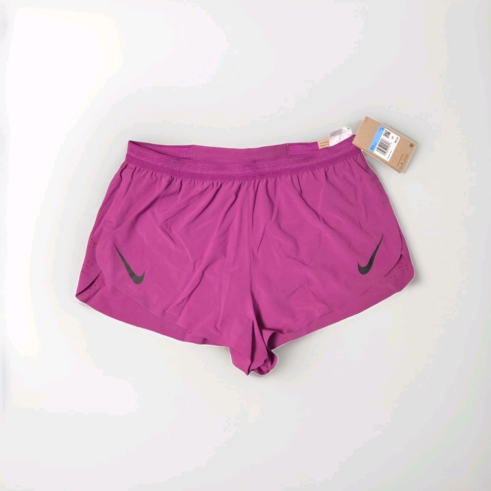 Nike AeroSwift Dri-Fit ADV 2" Lined Running Shorts Men's Med Fuchsia FN3349-518‎